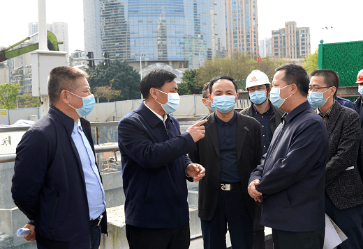 副市长朱训志检查福州地铁运营线路与周边地下商圈防汛备汛工作