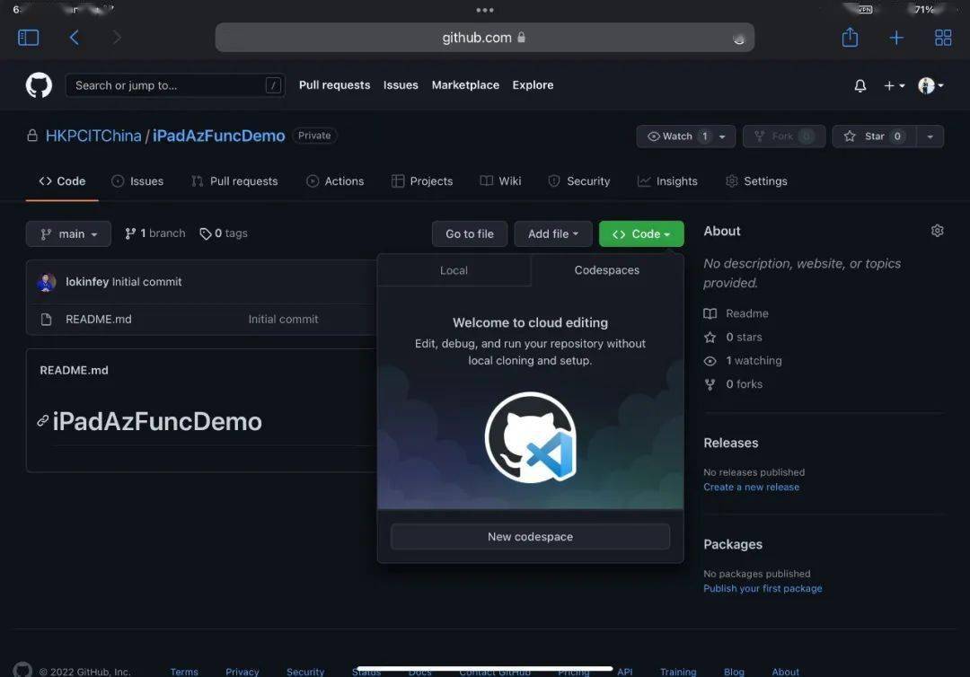Demo丨GitHub Codespaces，云上开发完整项目