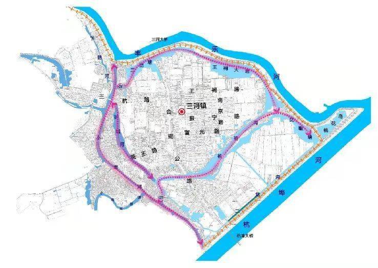 三河市规划图高清版图片