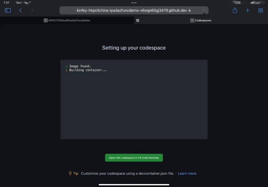 Demo丨GitHub Codespaces，云上开发完整项目