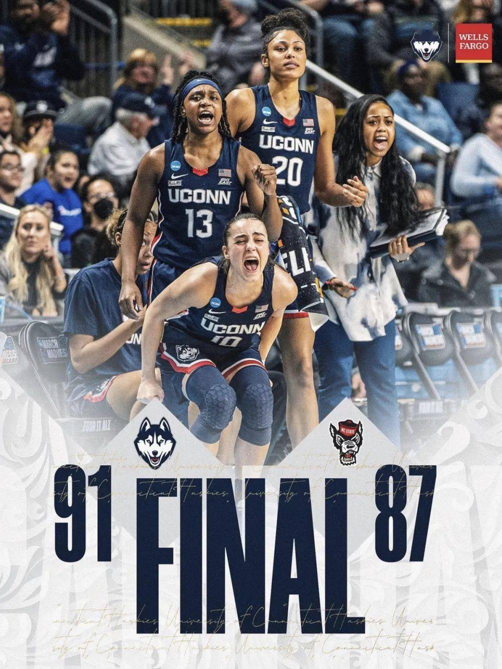 "这是美国espn给到康涅狄格女篮本场比赛的评价!