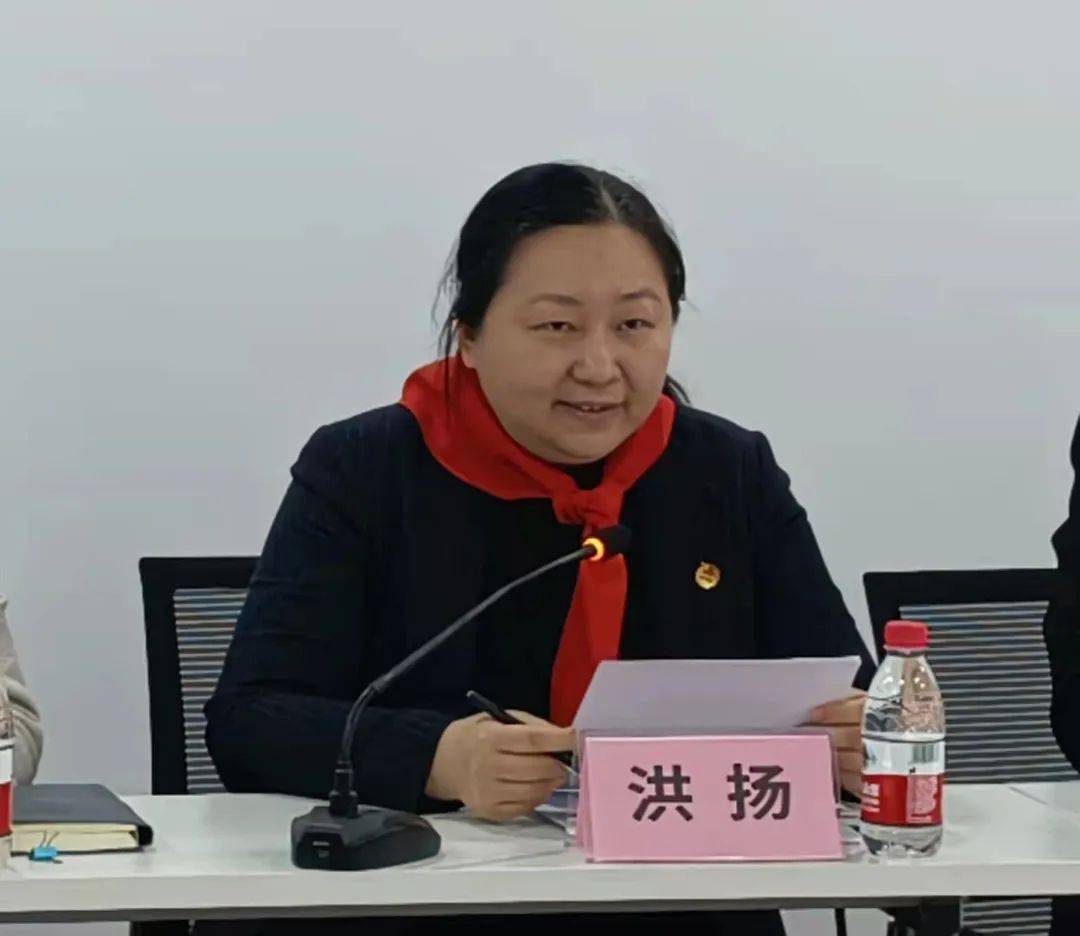 本次会议由团扬州市委书记洪扬亲自主持.