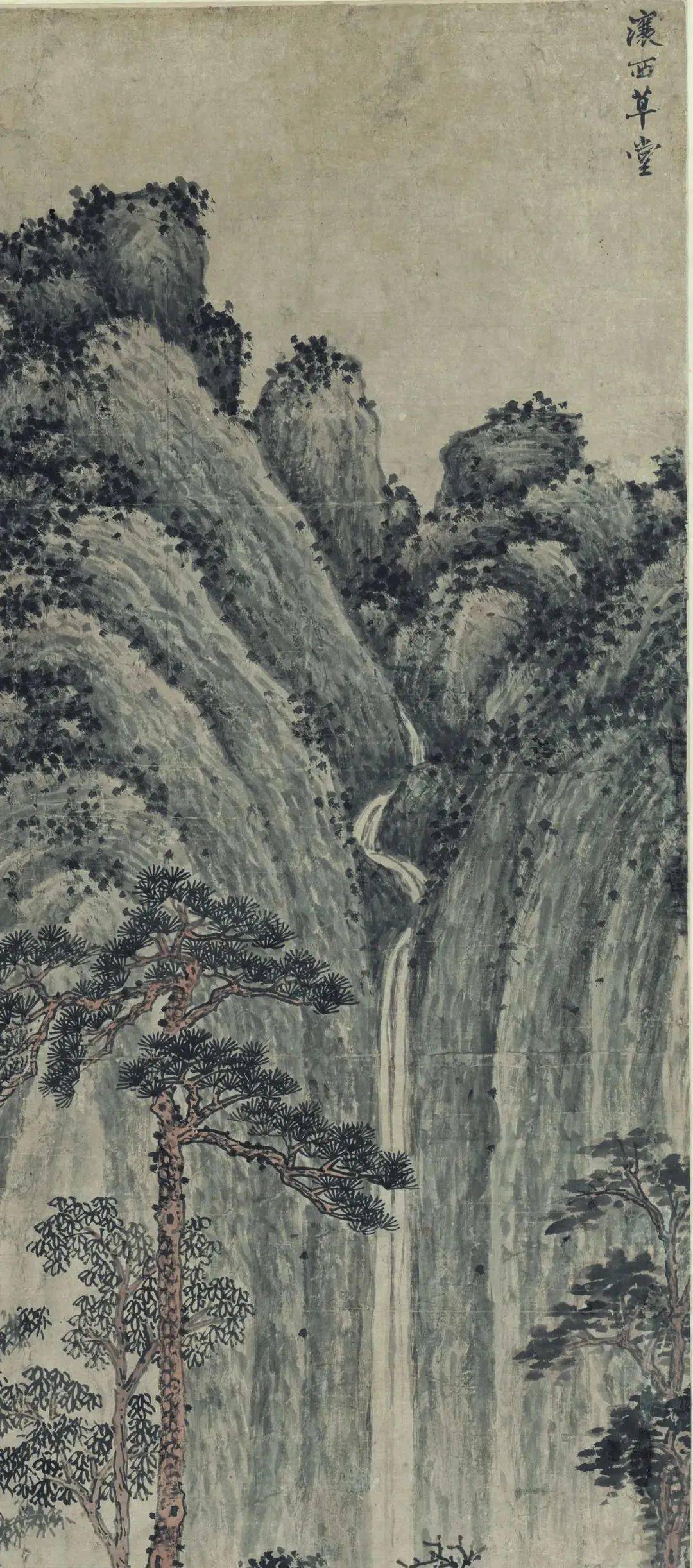 沈周《瀼西草堂图》_中国_声明_历代