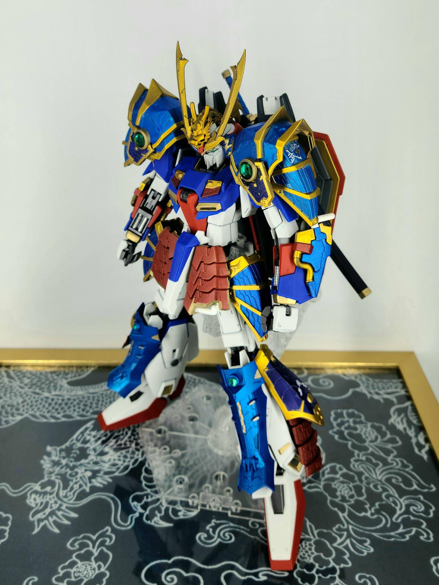 可变形人马武士风格z高达模型改造