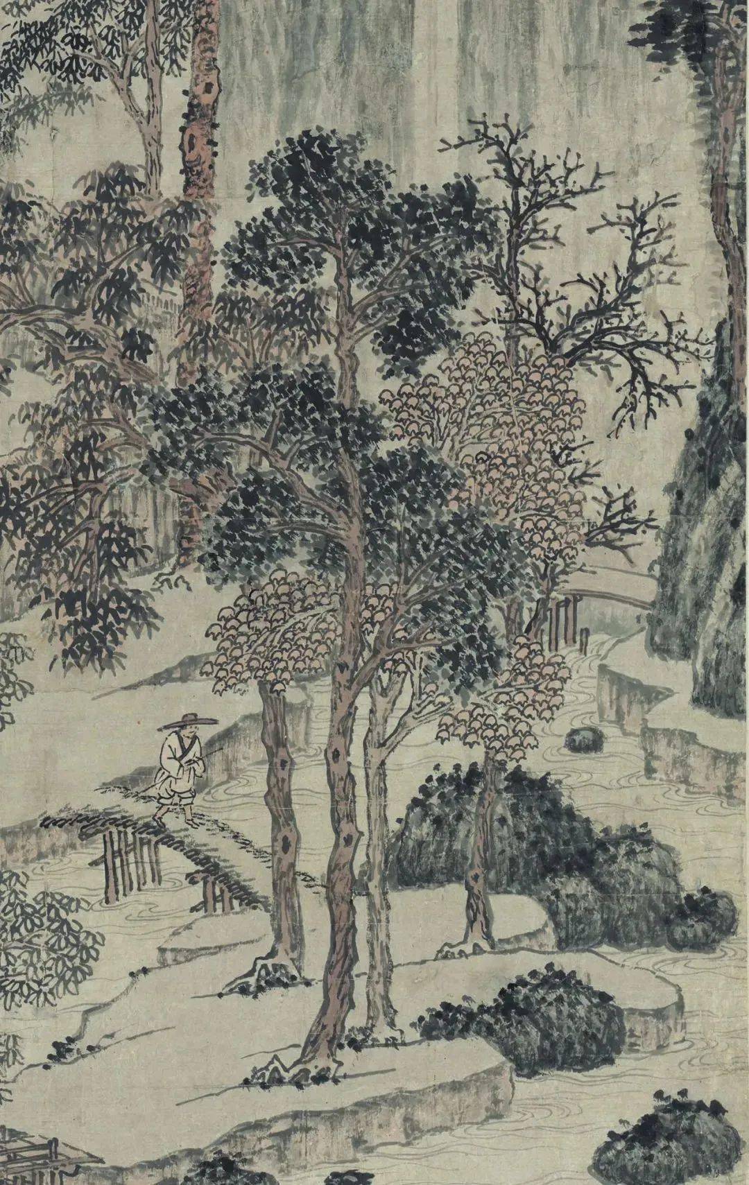 沈周《瀼西草堂图》_中国_声明_历代