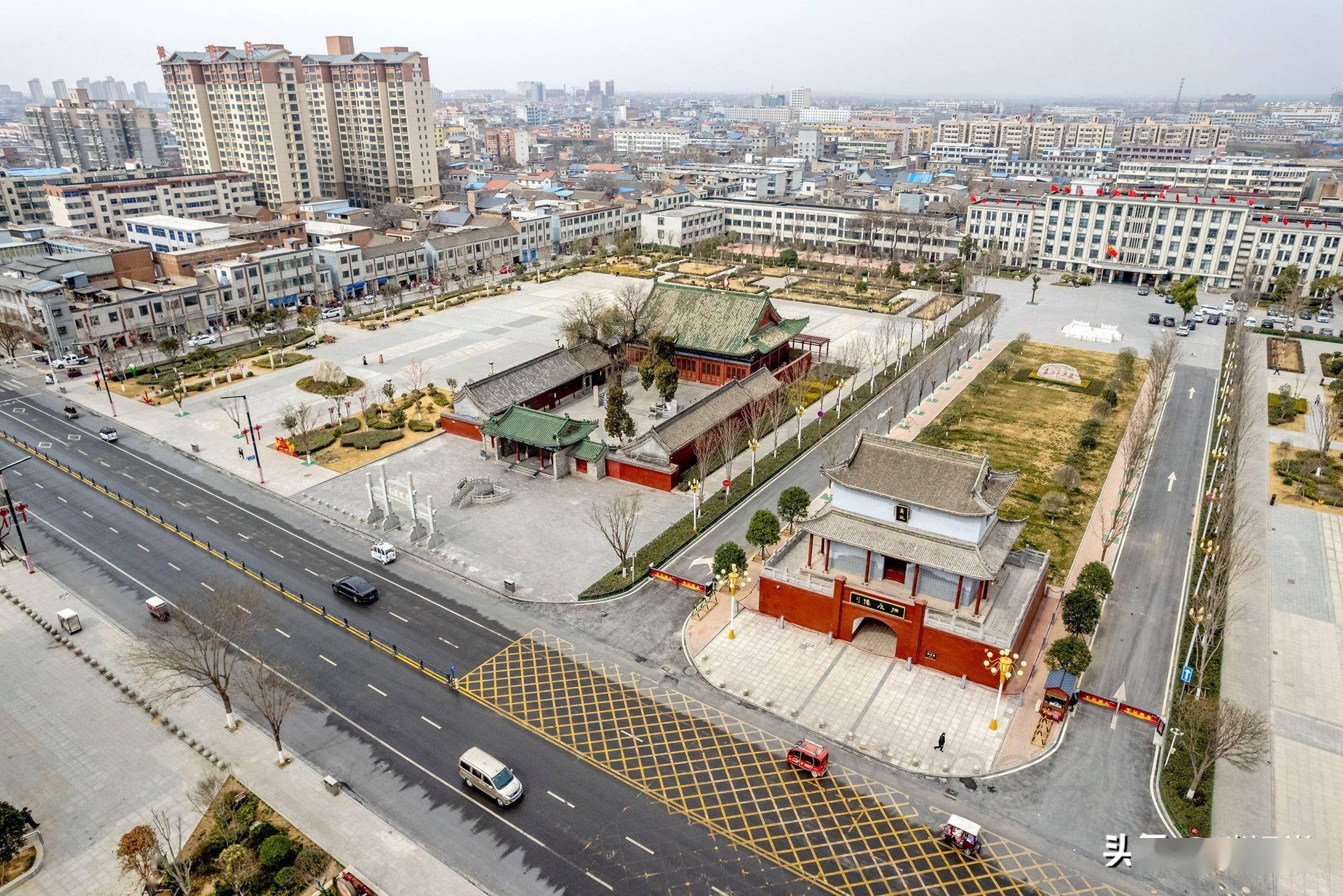 杞县抚辰楼钟鼓楼齐政楼做过广播站水塔差点作四旧拆除