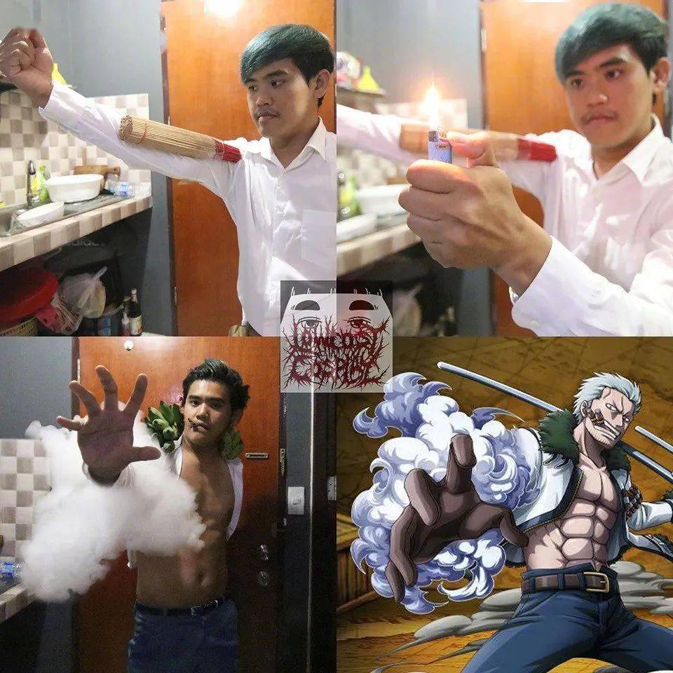 泰国小哥cos海贼王女帝身材被放大到极致网友太过于真实