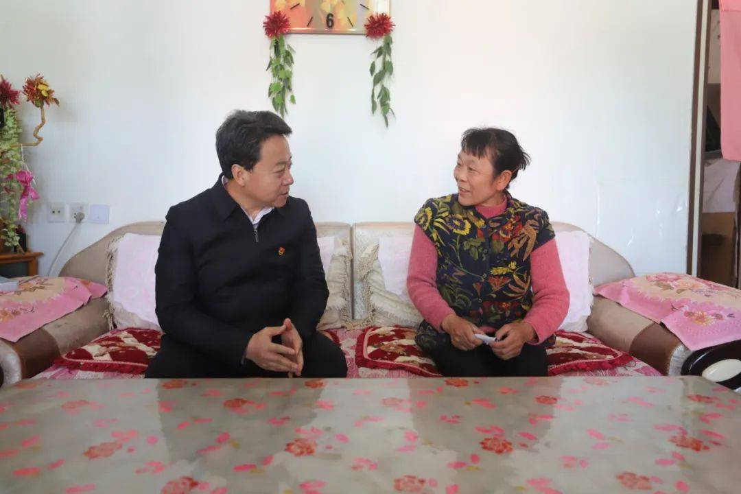 4月1日,市委书记卢小亨在临泽县调研乡村振兴,社会治理,项目建设和