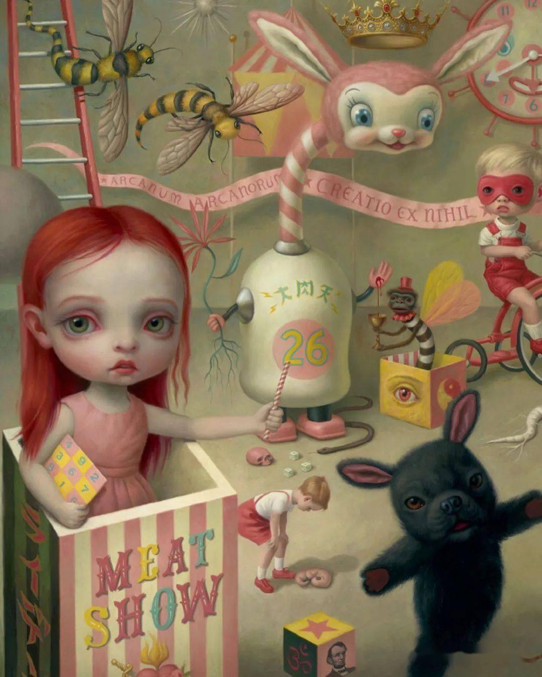 他是流行超现实主义流派的开创者,他将黑暗与童趣