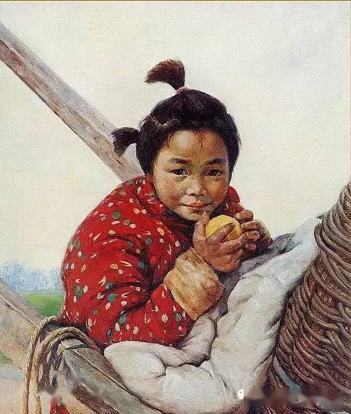 山东女画家姜慧油画