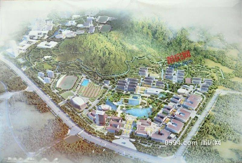 莆田大学城东分区(二期)启动,马上征迁?_保利_规划_新城