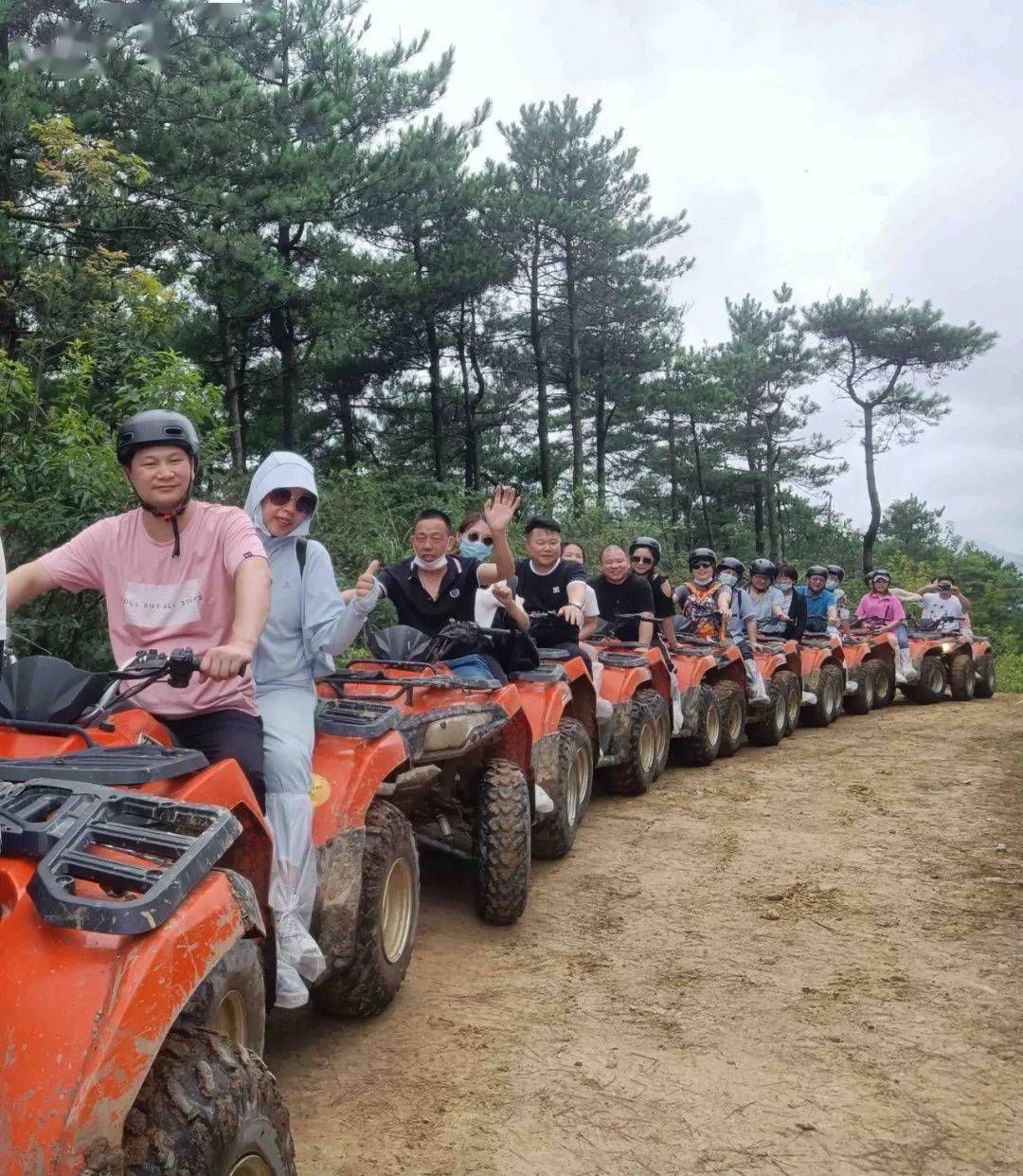 又野又炫酷云端越野基地体验山地越野车的魅力台州全地形atv越野基地