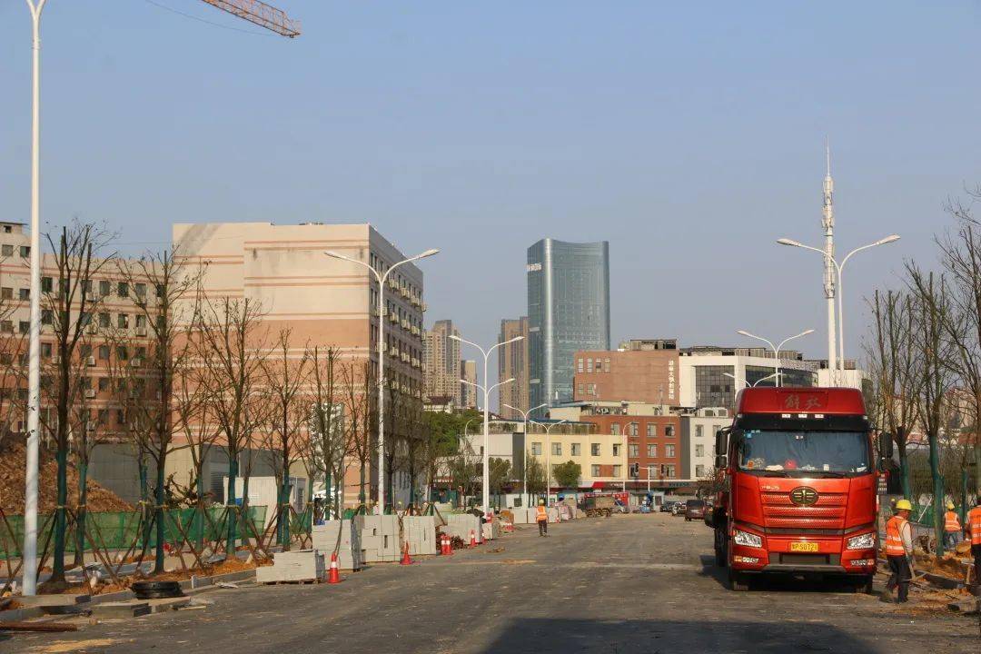 后湖路（清水路―阜埠河路）预计本月底完工