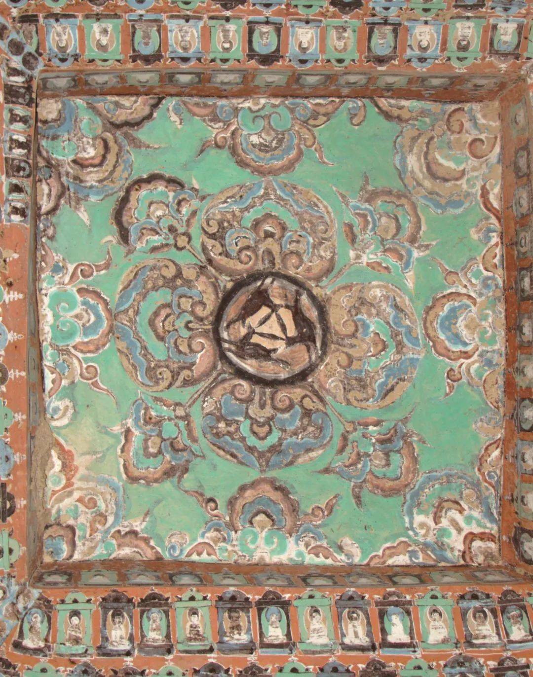 三兔共耳图像的新发现新思考_敦煌莫高窟_藻井_洞窟