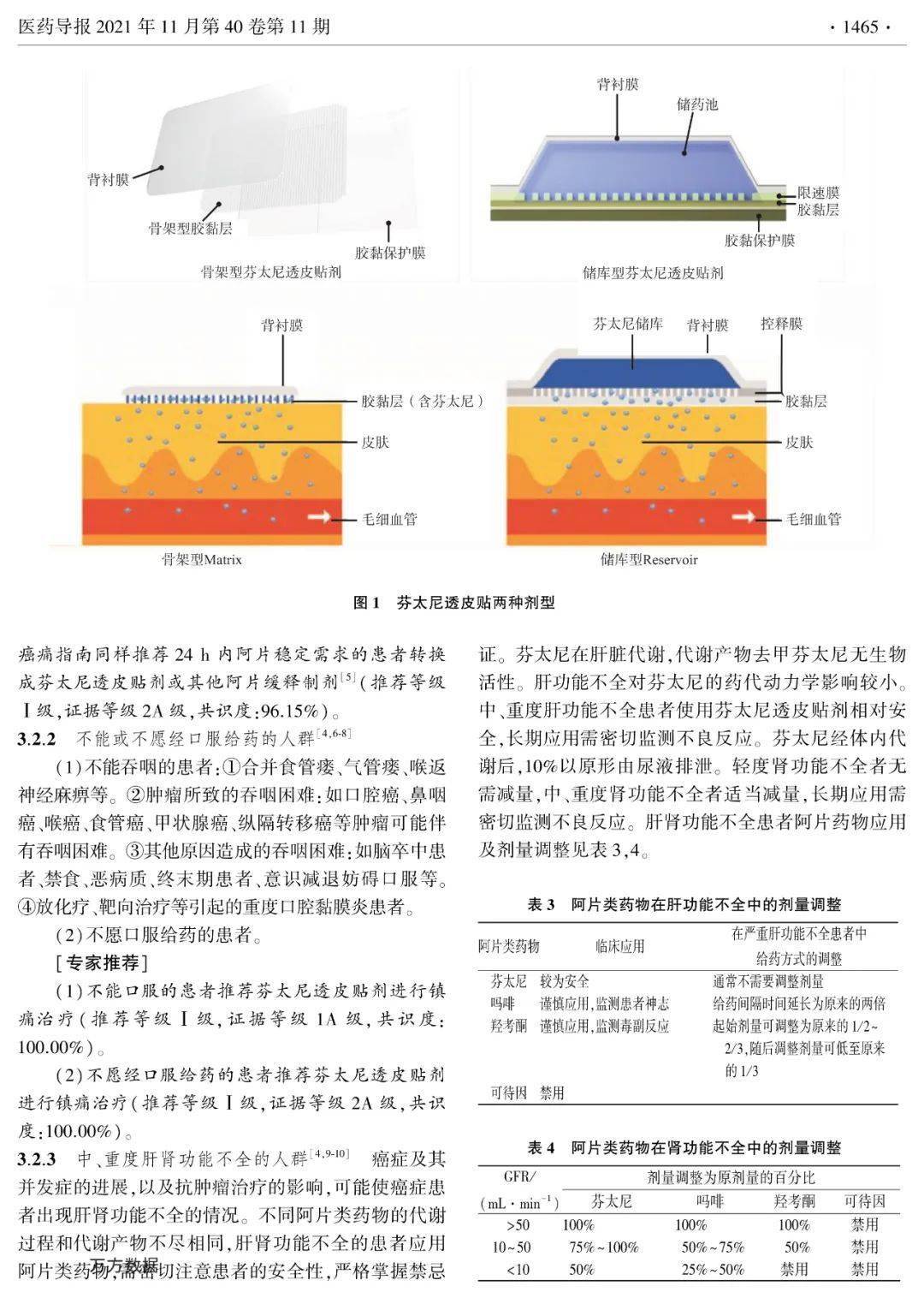 芬太尼透皮贴剂临床合理用药指南_抗癌_湖北省_公众