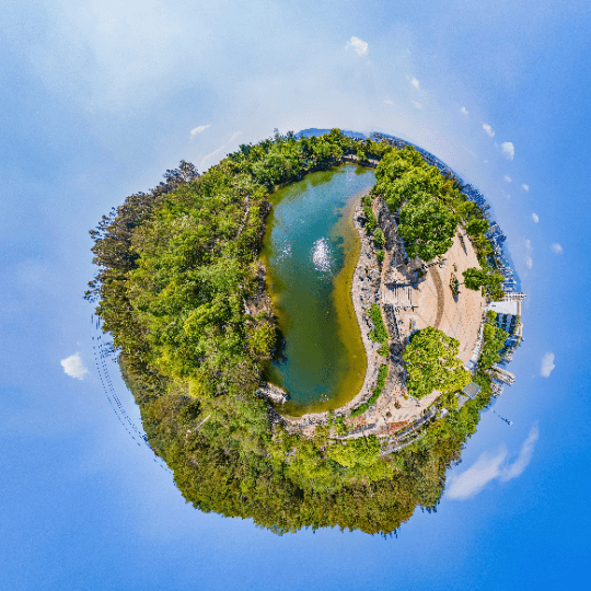 澄江鳳山公園vr全景上線_甘倩_沈夢玲_王敏