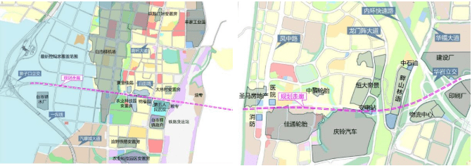 白市驿隧道进场施工科学城交通路网再添助力