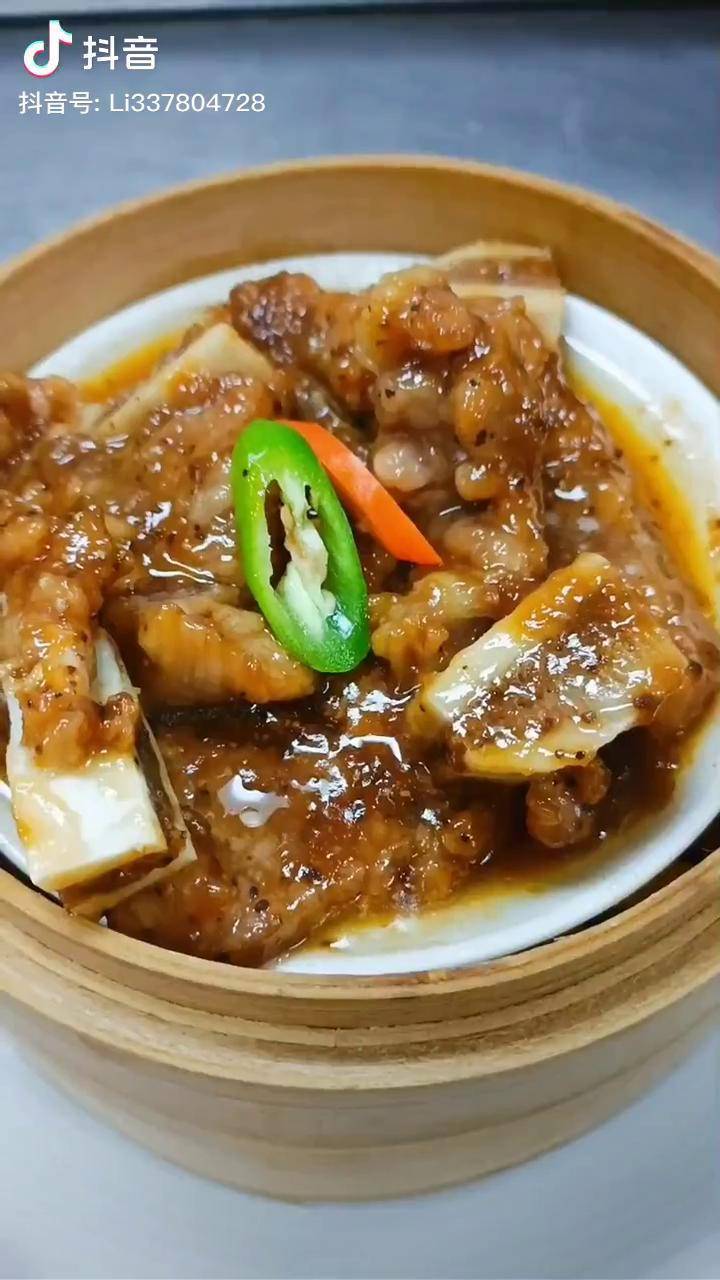 粤式茶点黑椒牛仔骨了解一下美食推荐粤式茶点黑椒牛仔骨dou小助手