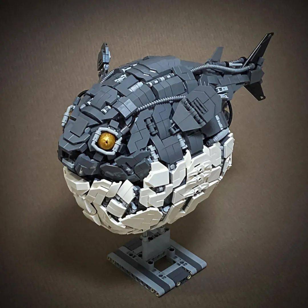 多图预警机械生物高阶乐高玩法