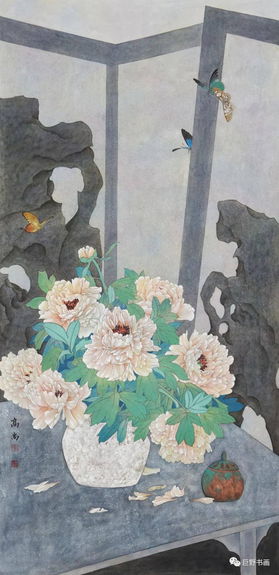 2022巨野工笔牡丹画精品网络展