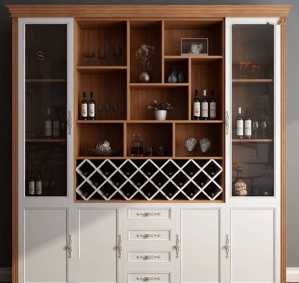 开放酒柜,博古架普通户型不建议买巨型茶几,厚重难移动,占用空间,实用