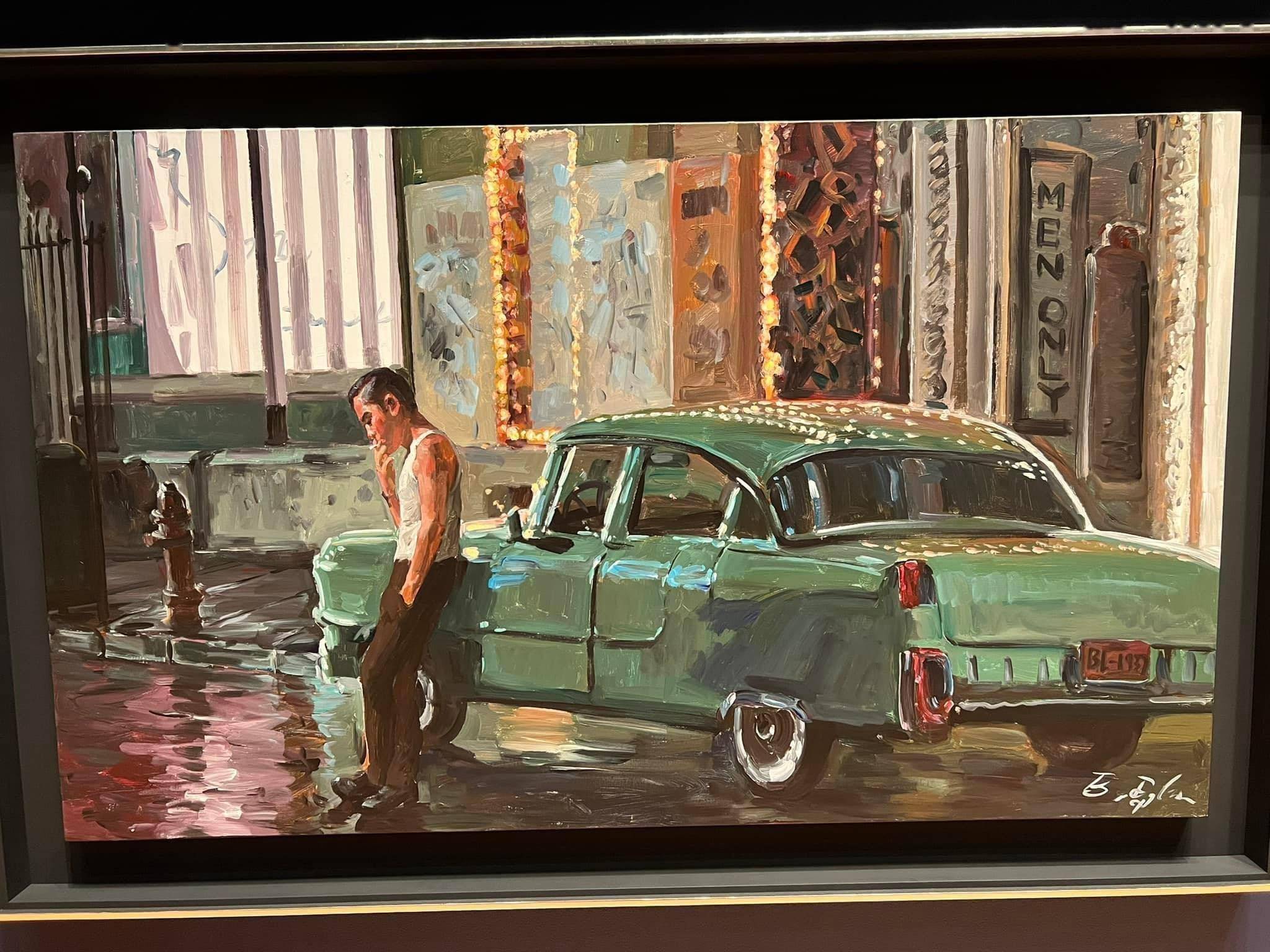 鲍勃·迪伦开画展,梁朝伟张国荣被他画成油画