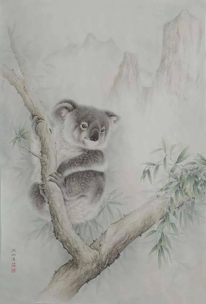 图文教程这次教你一步步画只工笔考拉学起来