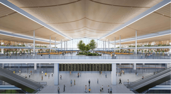 年底前开建泰州高铁南站效果图公布