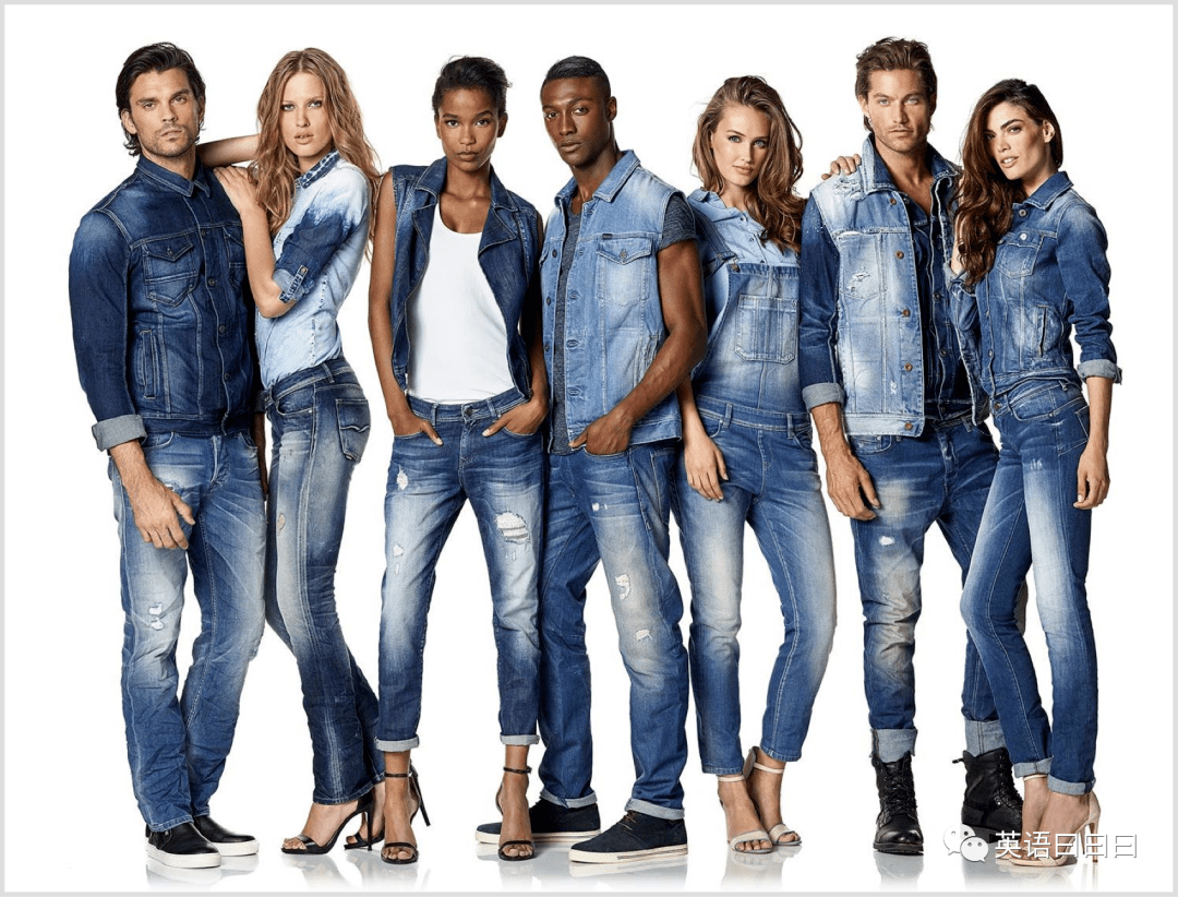 牛仔裤|为什么大都是蓝色的?_英语_思考题_染料