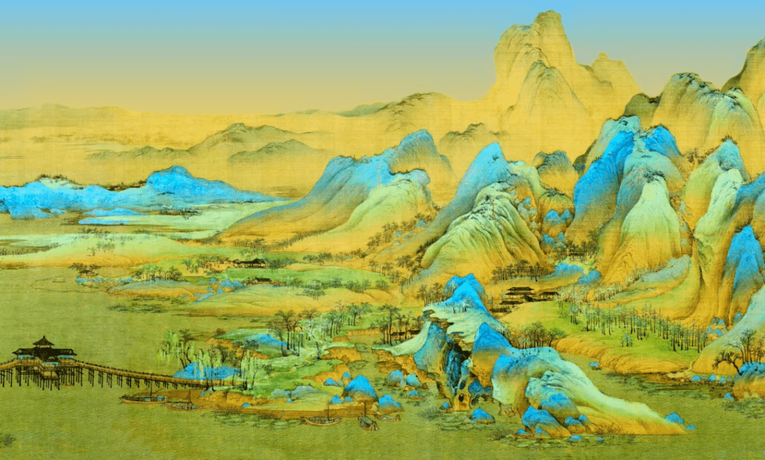 麻将科普江山如画杠上开花传说套装千里江山你了解吗