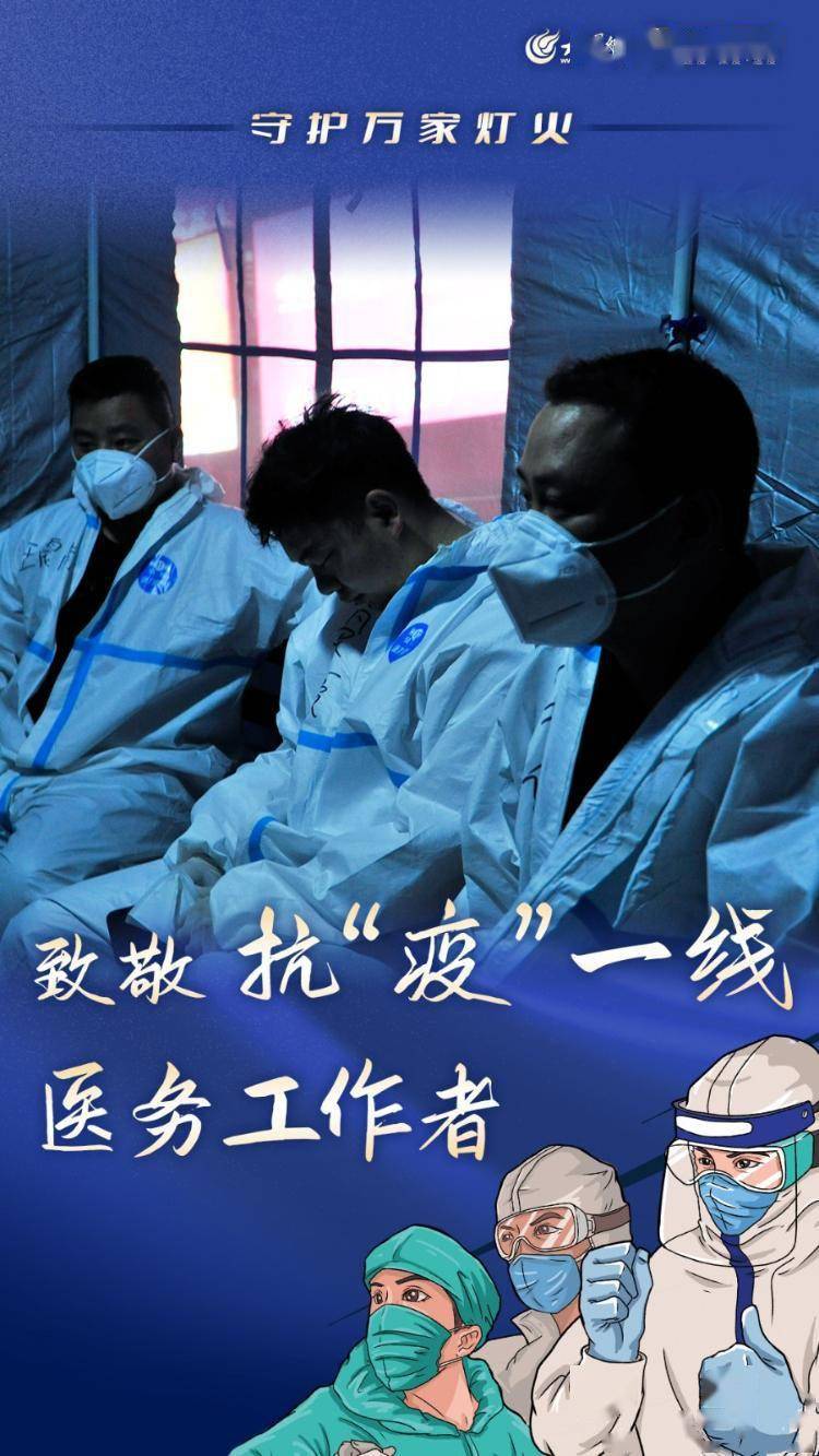 组图丨守护万家灯火致敬菏泽抗疫一线医务工作者