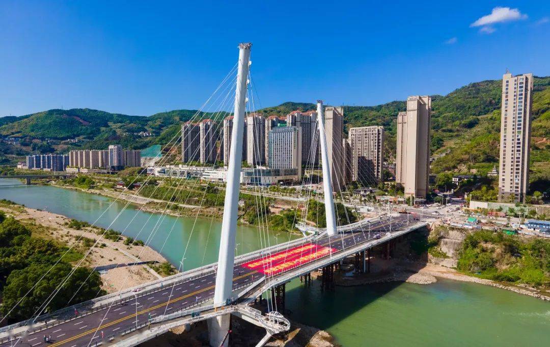 今天上午福安栖云大桥正式通车