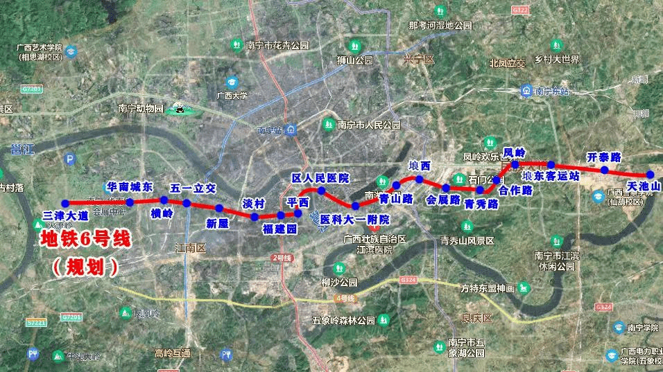 南宁地铁6号线图片图片