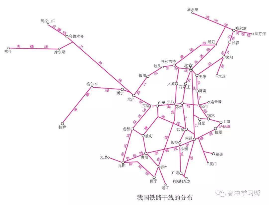 手繪地理圖高中地理最常用地圖中國分省地圖大彙總