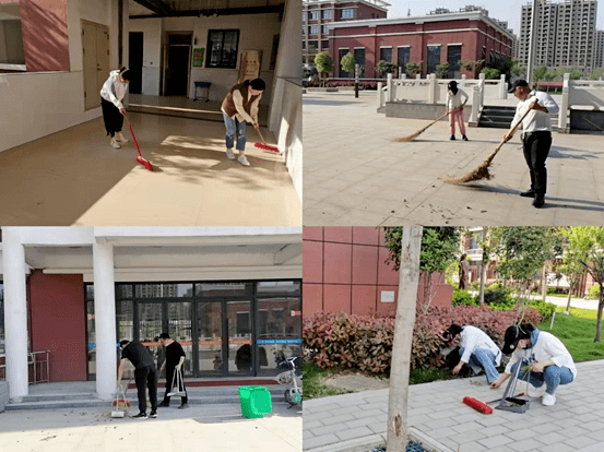 項城市公園路學校積極開展