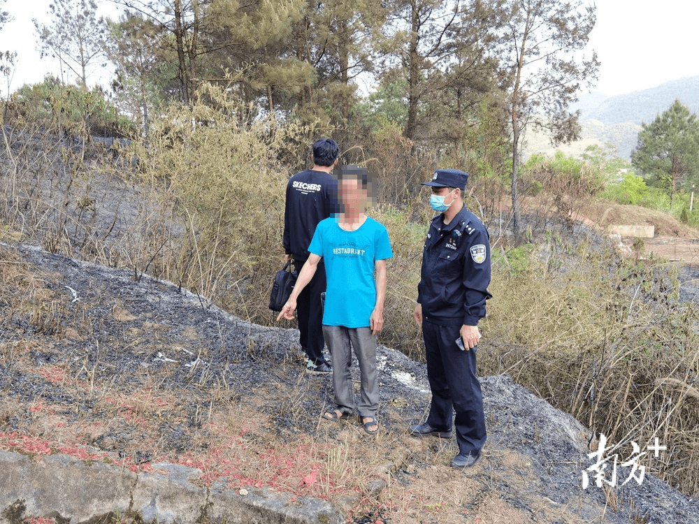 连南一男子因祭祖燃放鞭炮引发山火被刑拘_寨岗_火灾_任某