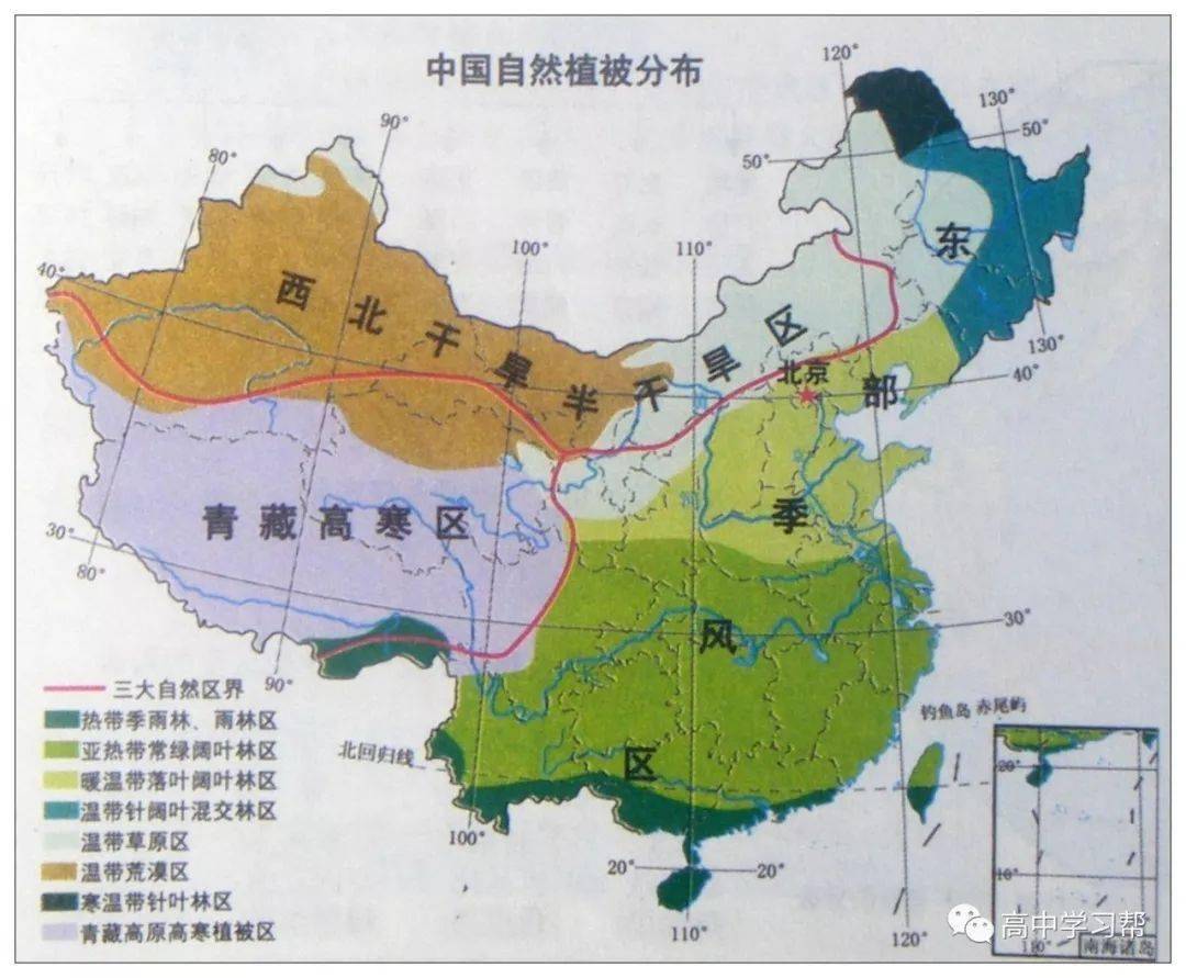 手绘地理图高中地理最常用地图中国分省地图大汇总