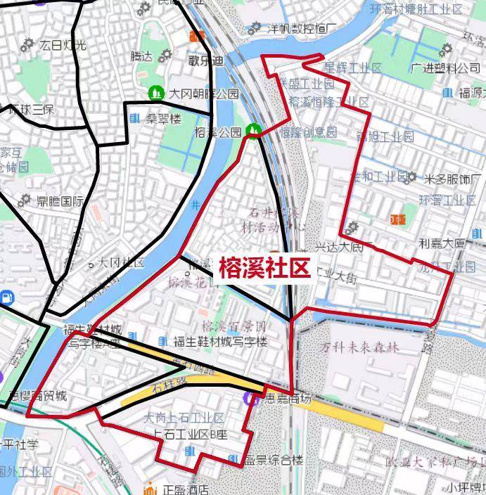 有图白云区白云湖街道大冈社区榕溪社区范围新增为封控区