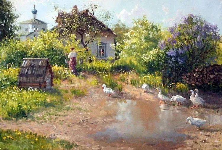 俄罗斯五大顶尖风景油画高手的绝美风景真是大饱眼福