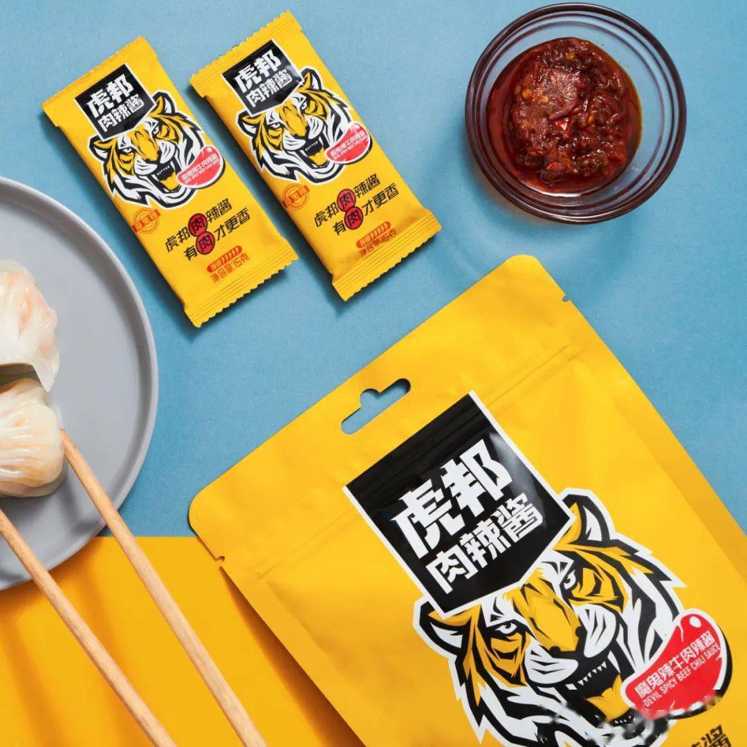 "外卖标配"的虎邦辣酱,赛道得正确