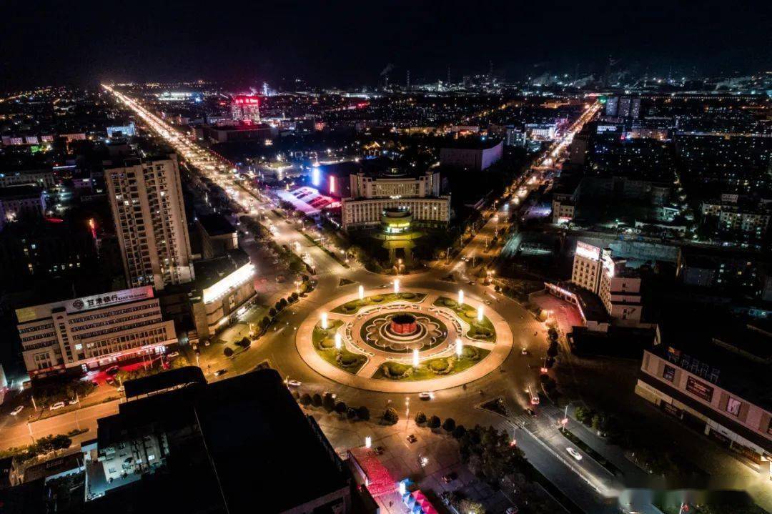 金昌,美丽的夜_夜晚_夜色_城市
