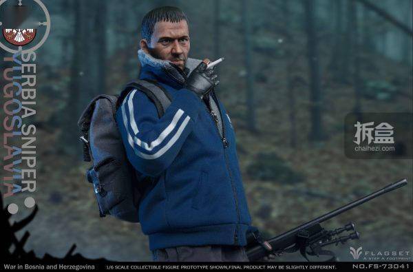 flagset波黑战争serbia塞尔维亚狙击手16可动兵人人偶