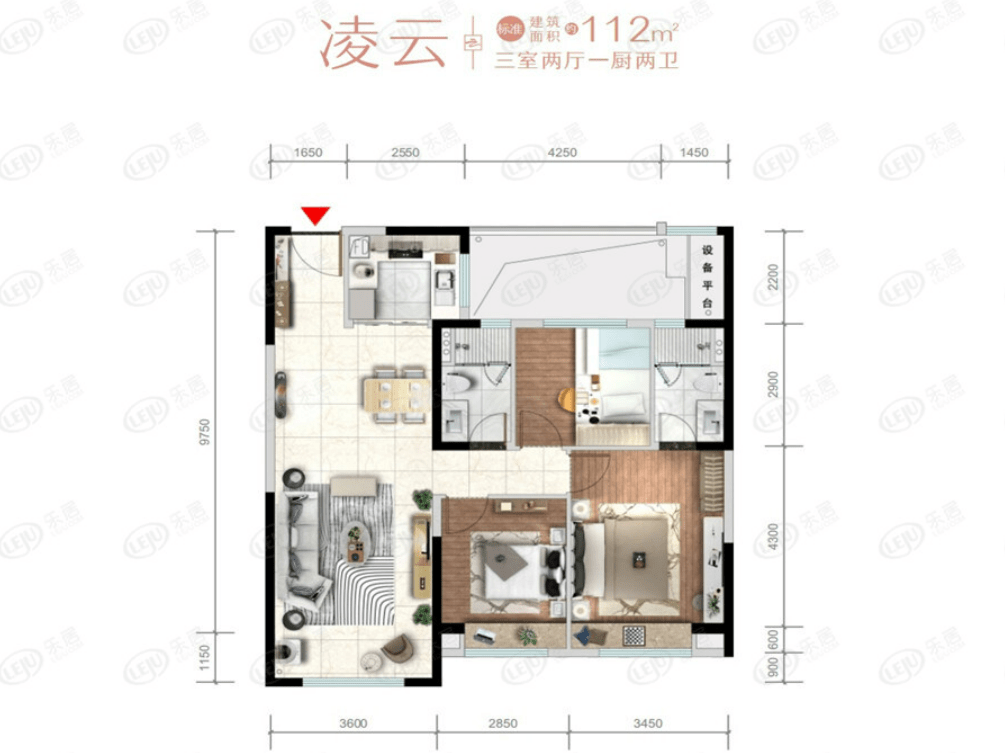 西安碧桂园云府明日登记有刚改!_户型_配套_总面积