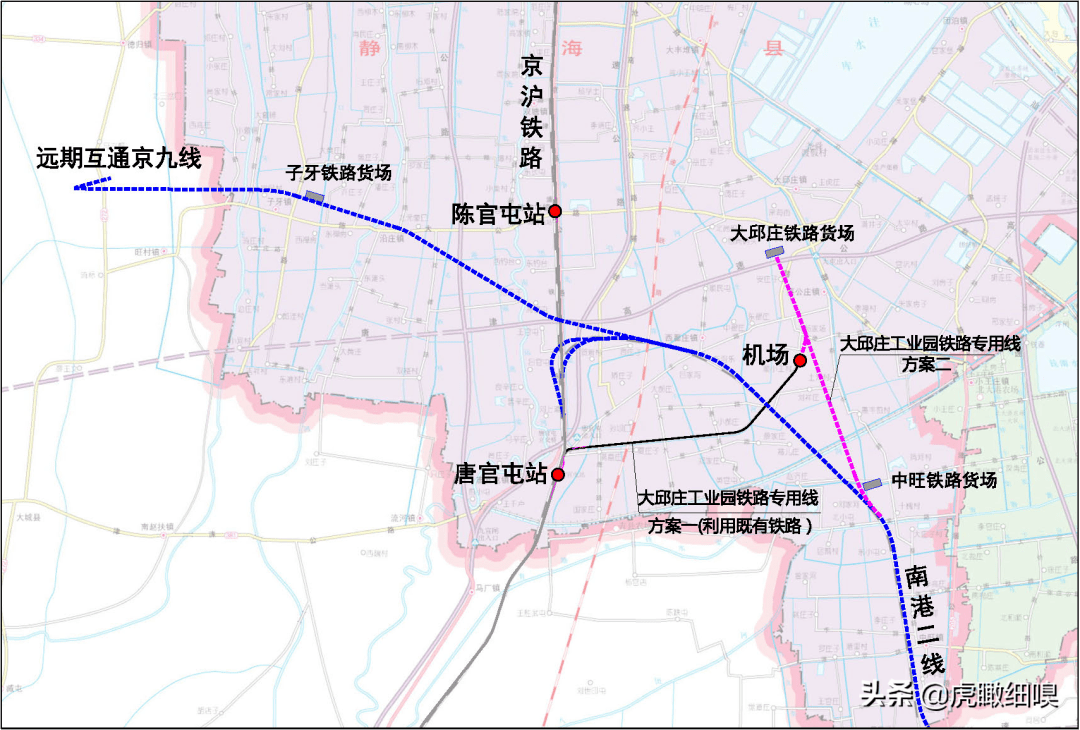 看靜海未來靜海交通要修這些路和樞紐