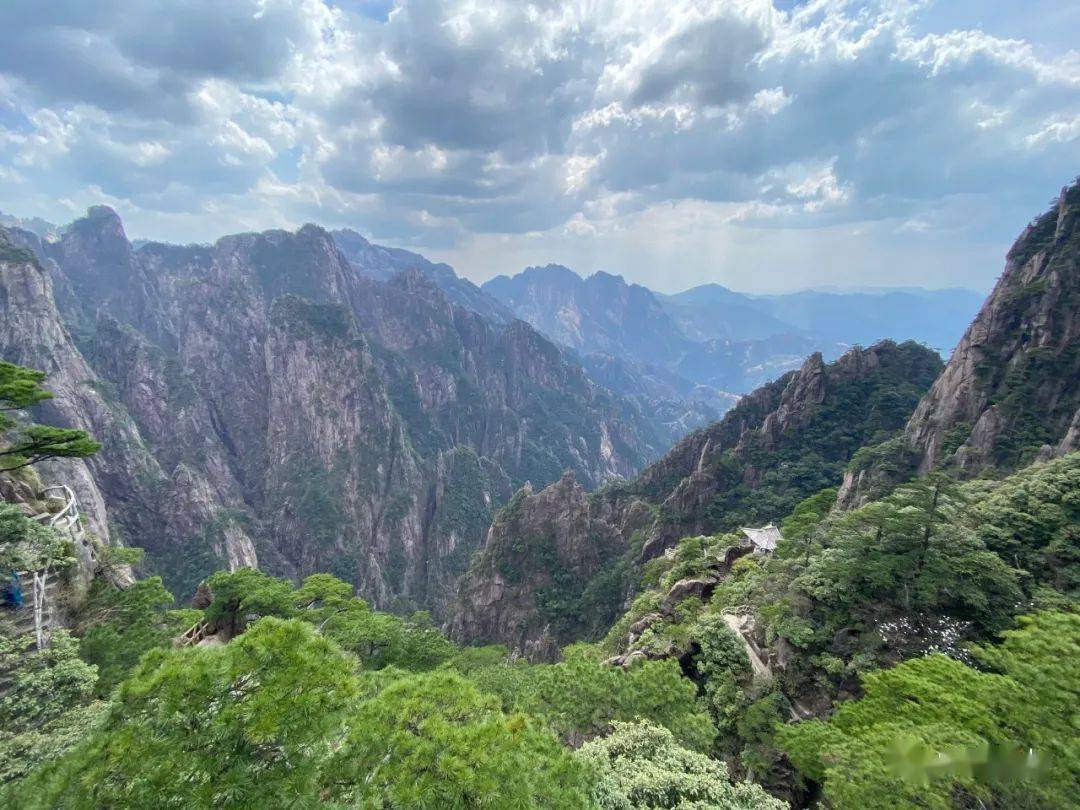 相約春天隨春且看黃山景