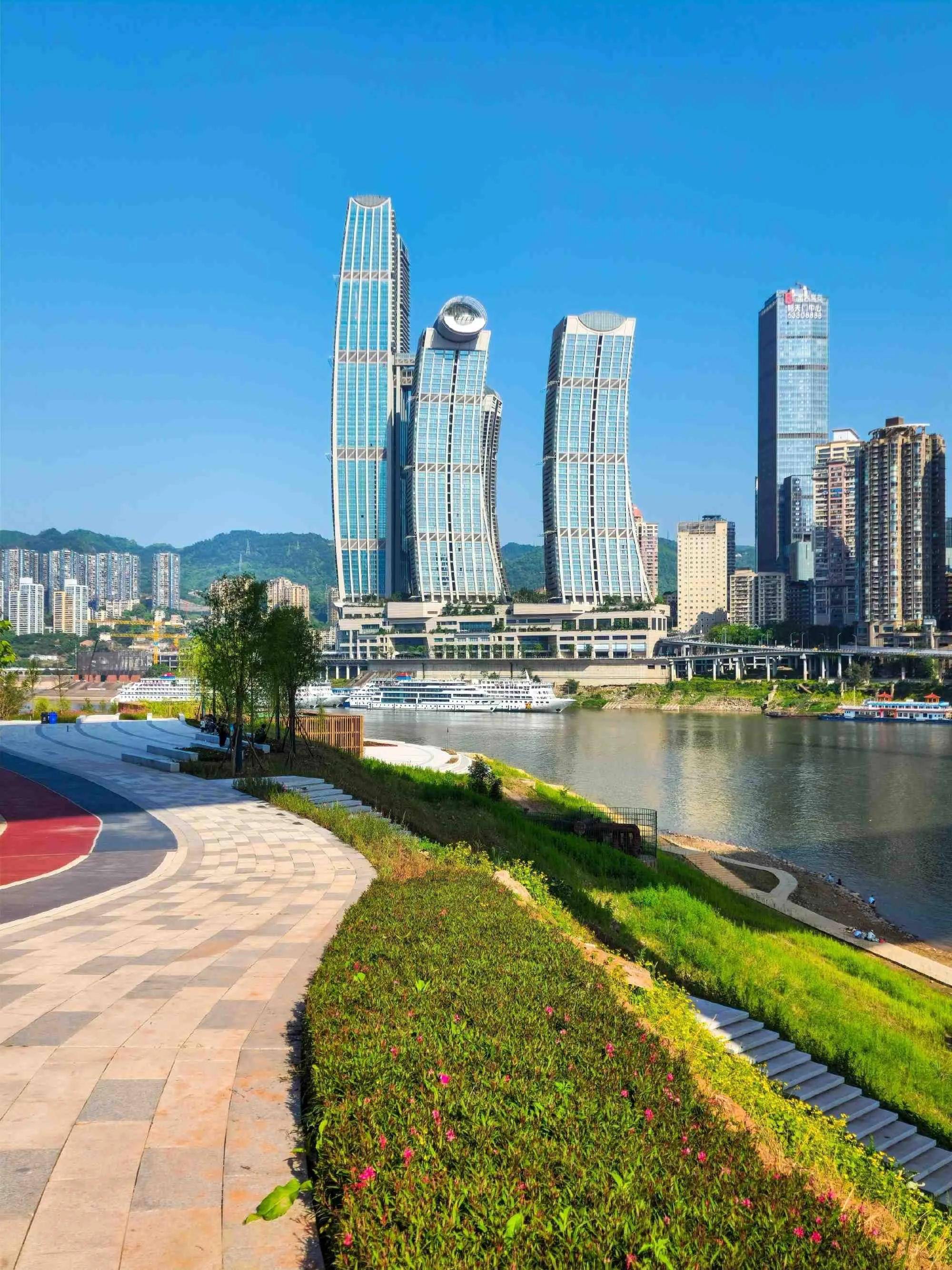 江北嘴江滩公园5月1日前建成