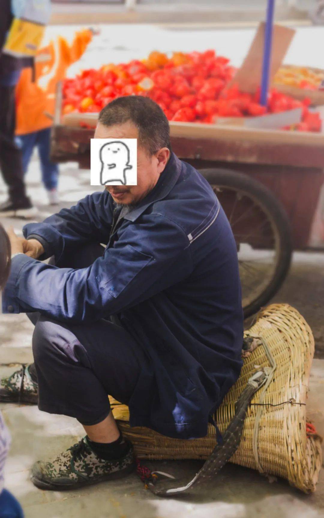 实拍贵阳背篼市场做不动了就回老家