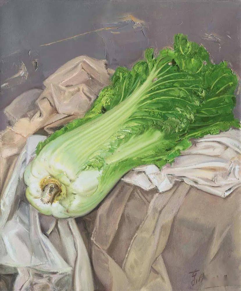 中国写生静物的灵性忻东旺笔下的静物已然超出了描摹自然的范畴