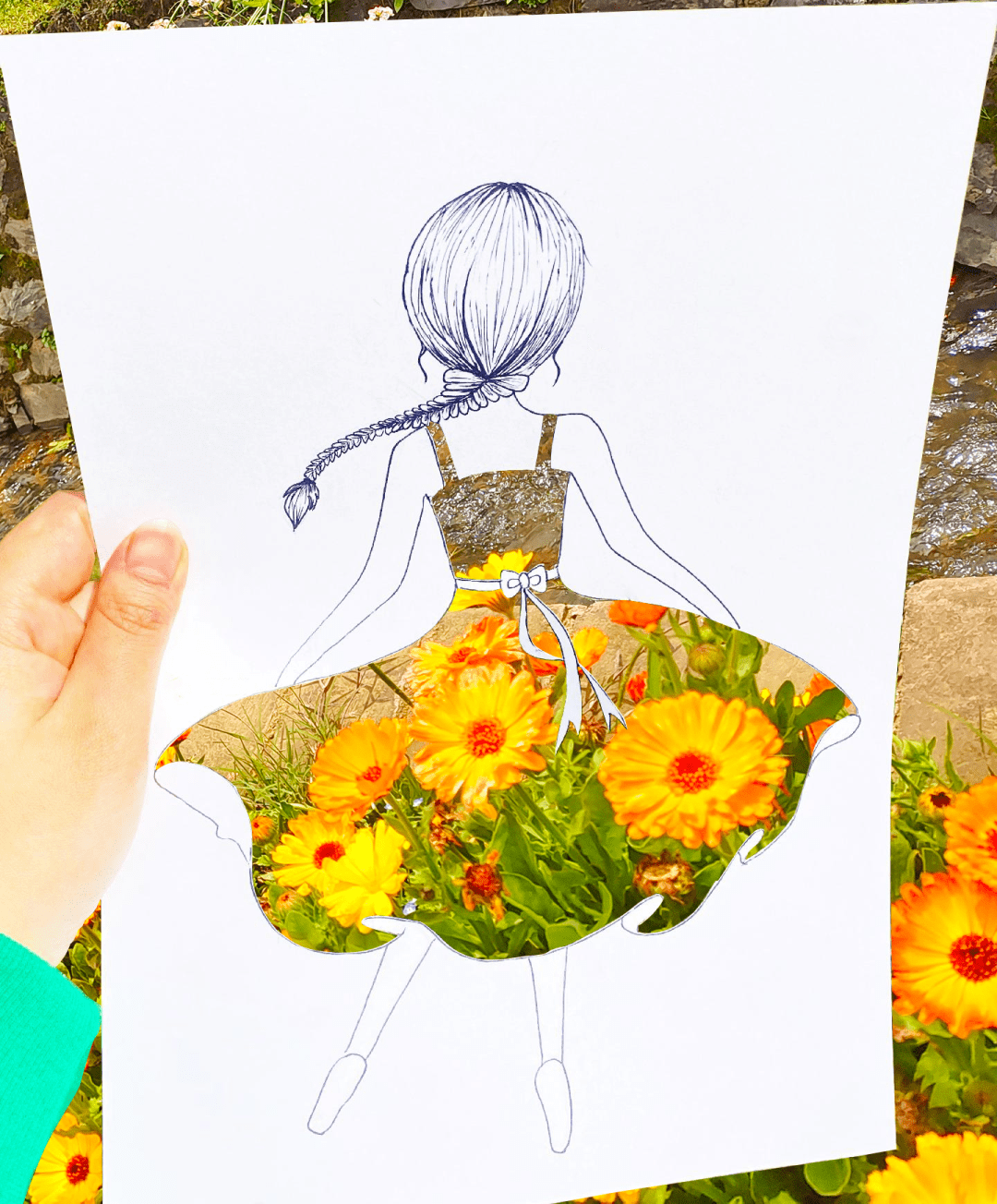 衢州河湖的美好"花事",都偷偷藏在了a4纸里~_田溪_市水利局_花海