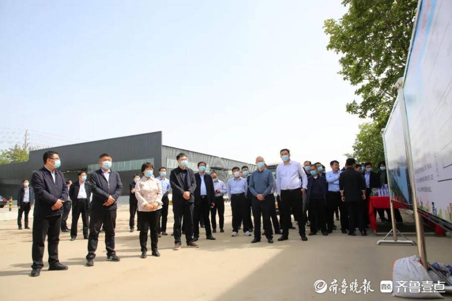 张青一行到岱岳区范镇调研技改项目和重点项目_工业化_建设_保障